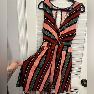 Torrid Striped Romper